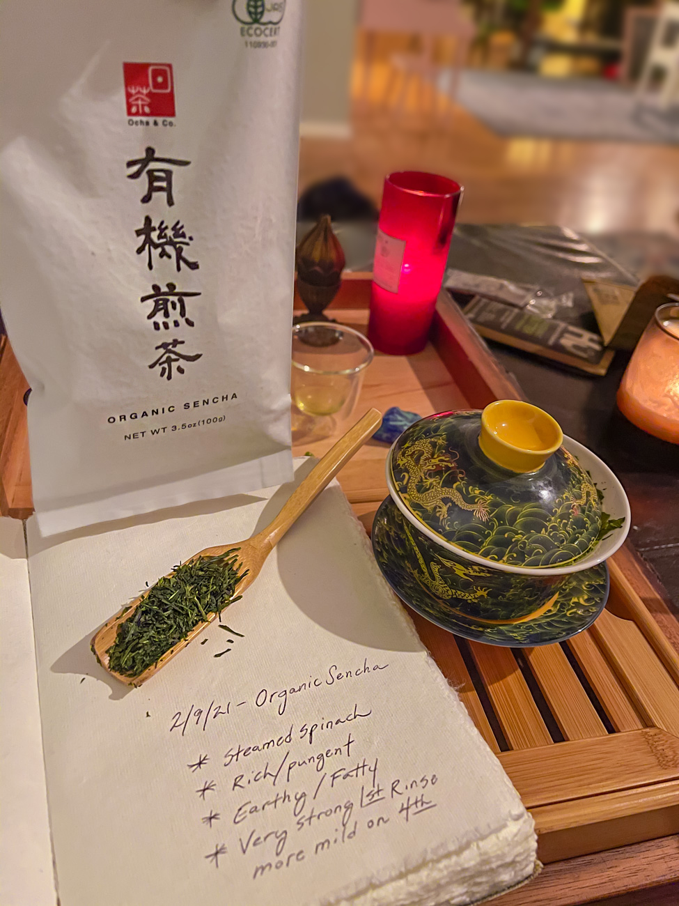 JAPANESE SENCHA GREEN TEA